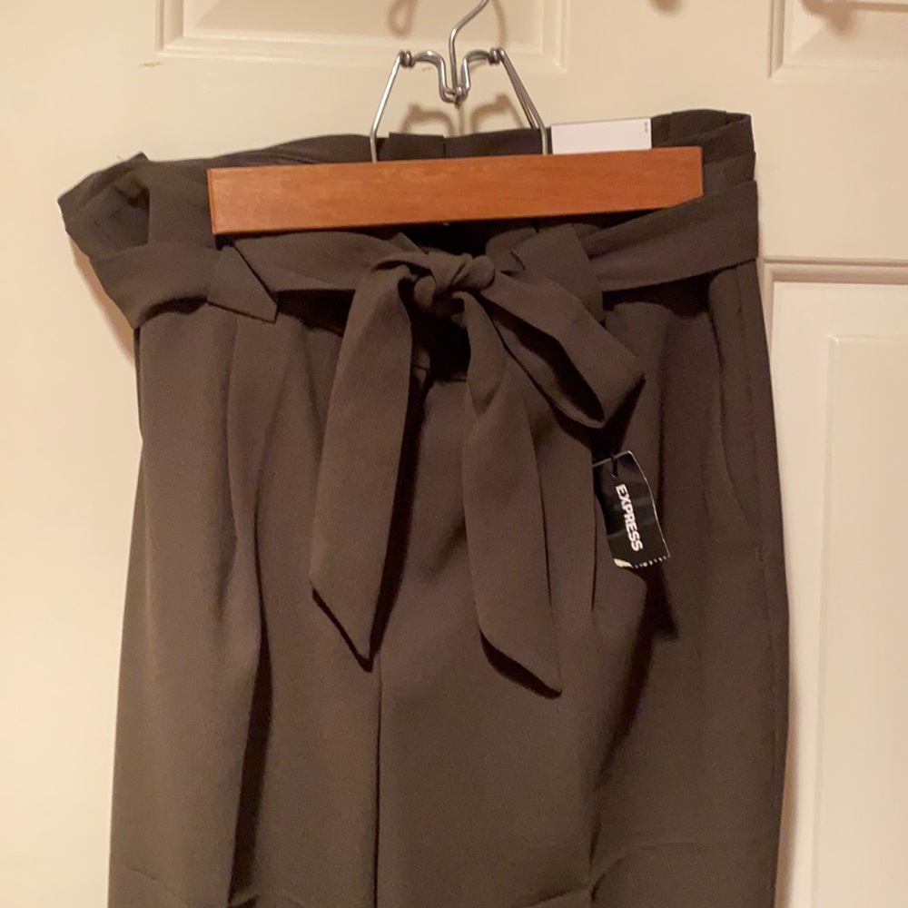 Express Paper Bag ankle length pants
